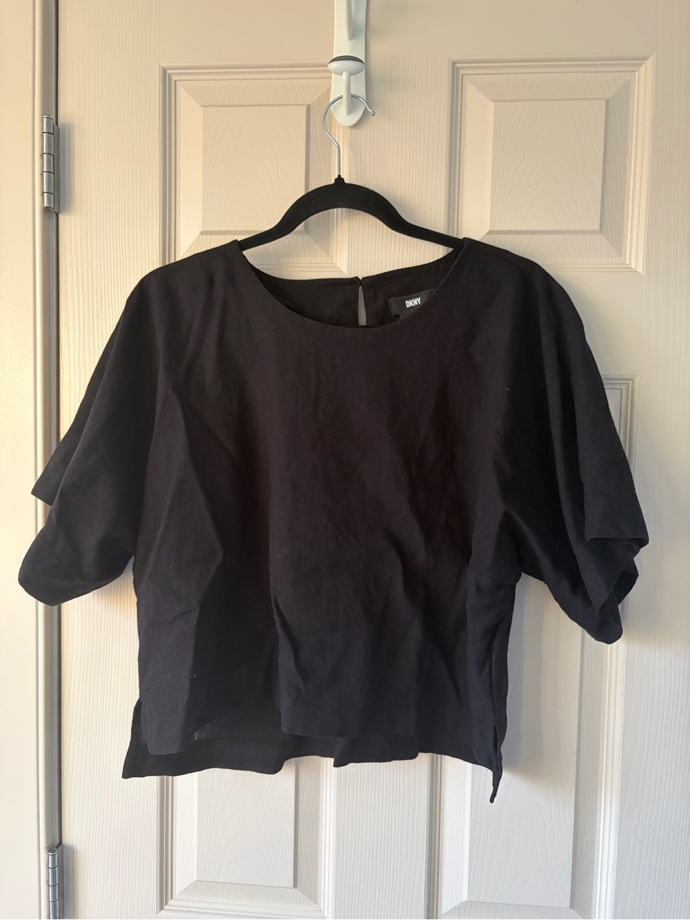 🍁 DKNY - Linen Blend Large Women’s Top